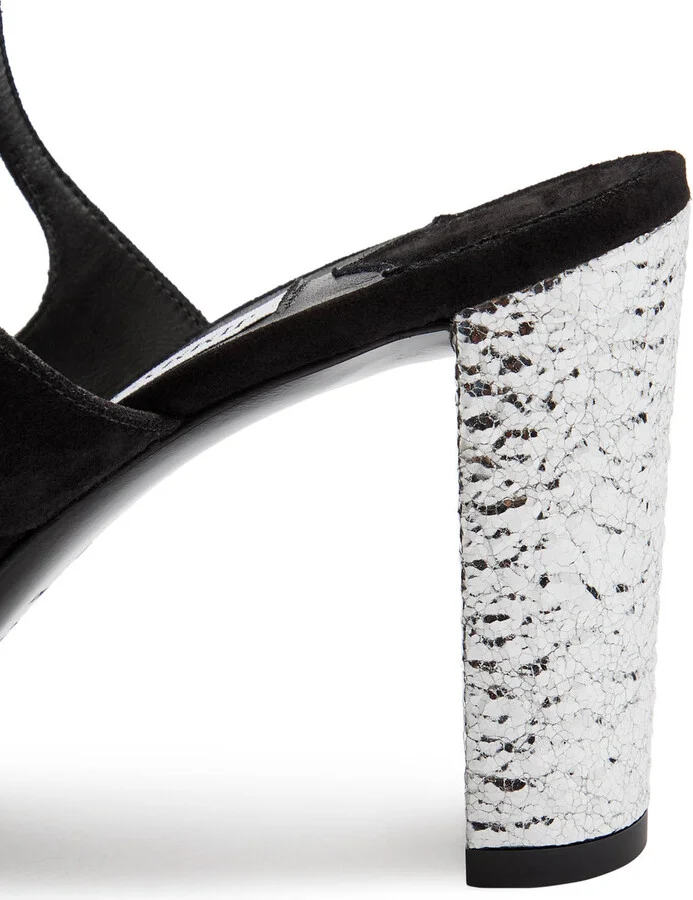 Jimmy Choo Azie 85 Suede Sandals - Image 4