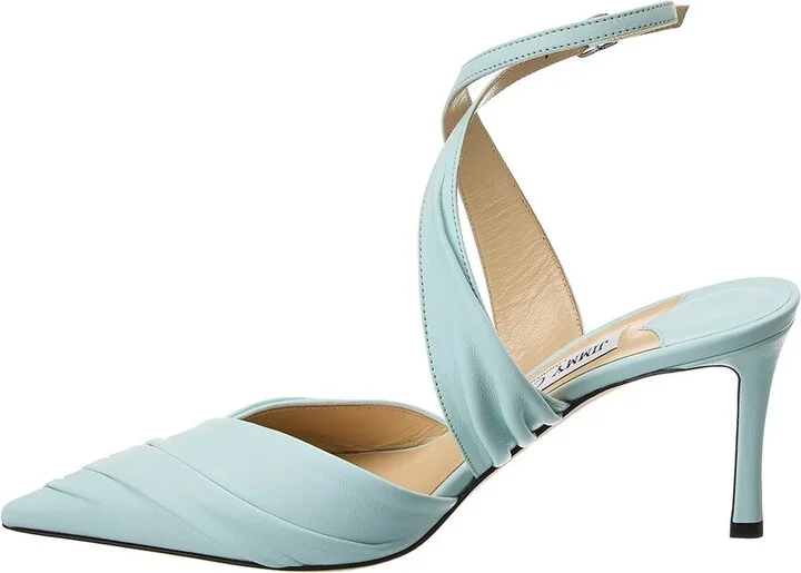 Jimmy Choo Basil 75 Leather Pump - Image 2