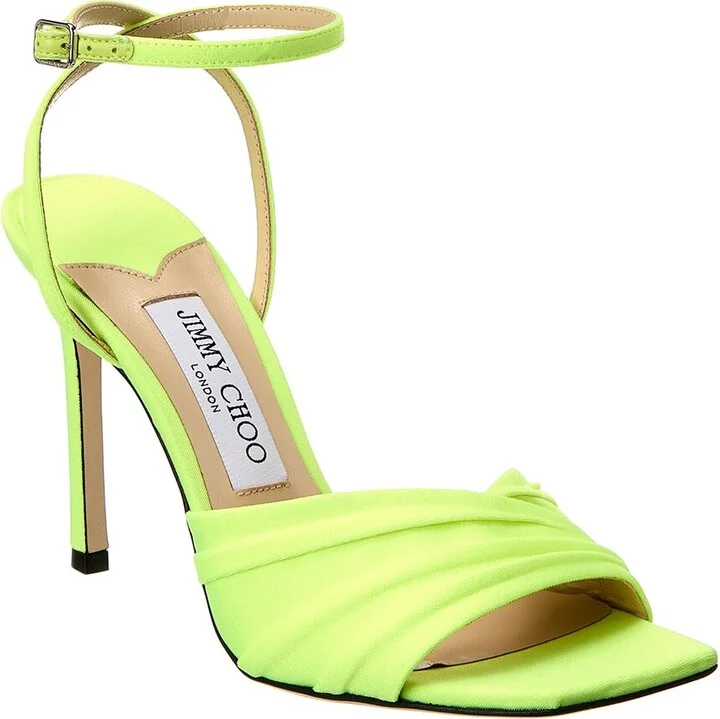 Jimmy Choo Basil 95 Leather Sandal
