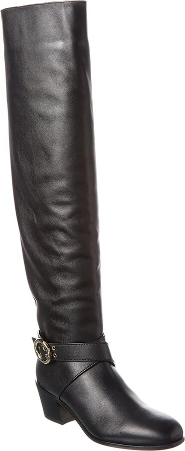 Jimmy Choo Beca Leather Tall Boot