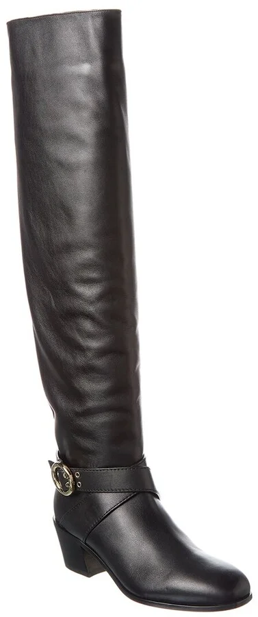 Jimmy Choo Beca Leather Tall Boot