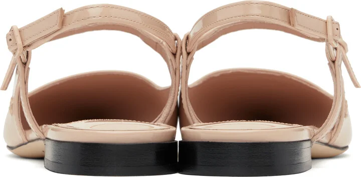 Jimmy Choo Beige Didi Ballerina Flats - Image 2