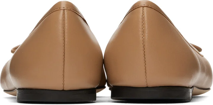 Jimmy Choo Beige Elme Ballerina Flats - Image 2