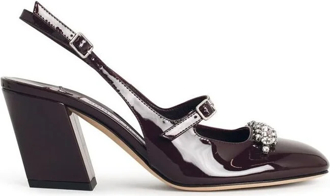 Jimmy Choo Belinda Embellished Round Toe Pumps