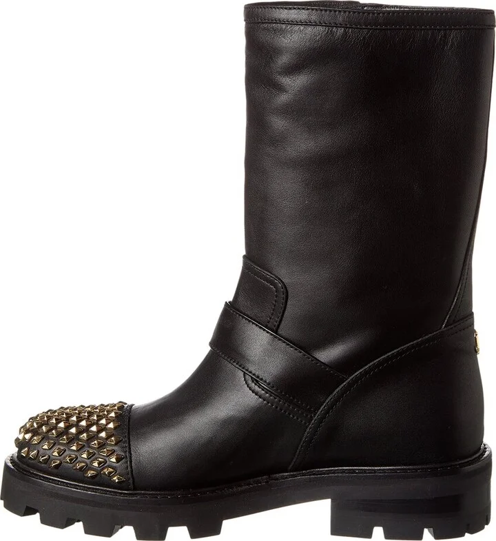 Jimmy Choo Biker Ii Leather Boot - Image 2