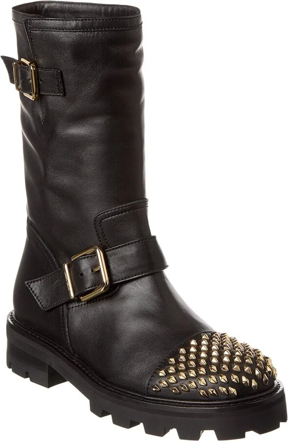 Jimmy Choo Biker Ii Leather Boot