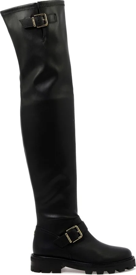 Jimmy Choo Biker II Over-The-Knee Boots