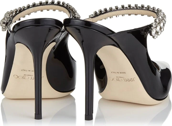 Jimmy Choo Bing 100 Leather Mules - Image 2