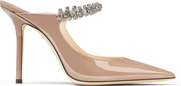 Jimmy Choo Bing 100 Leather Mules