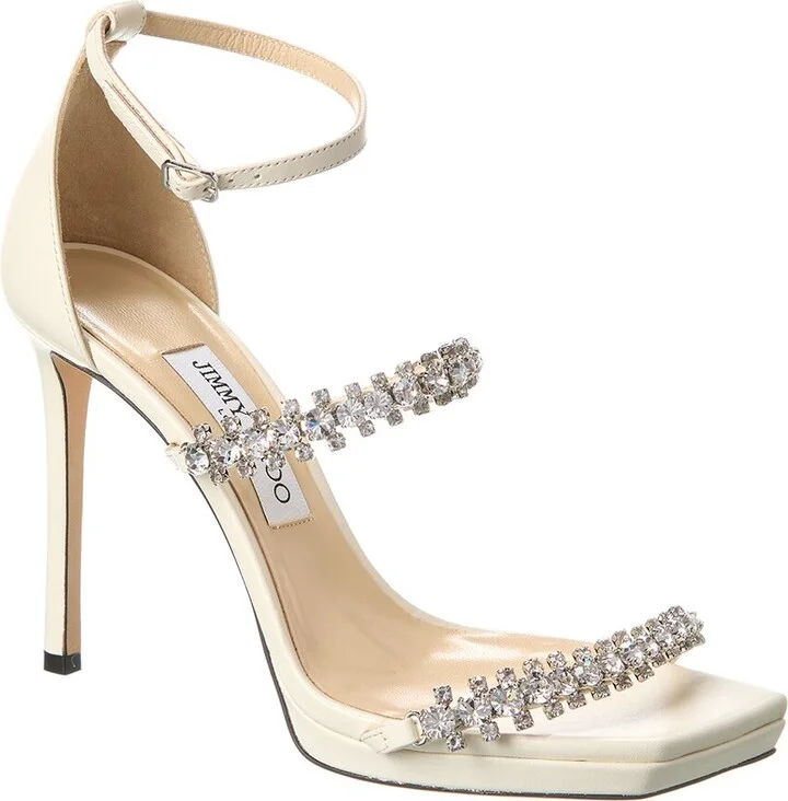 Jimmy Choo Bing 105 Leather Sandal