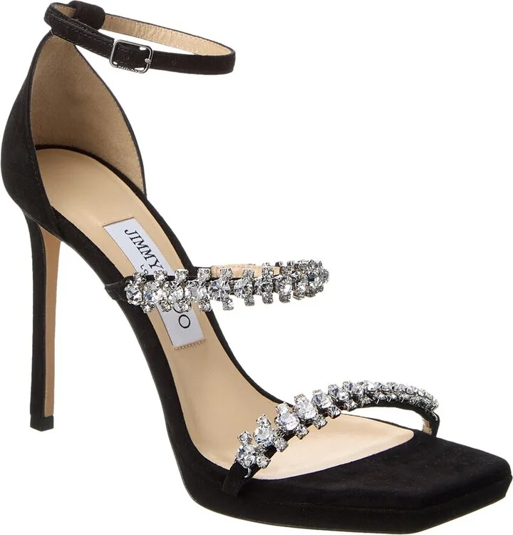 Jimmy Choo Bing 105 Suede Sandal