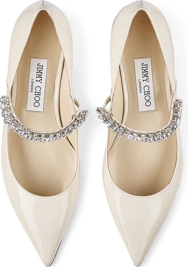 Jimmy Choo Bing 25 Patent Leather Ballet Flats - Image 2
