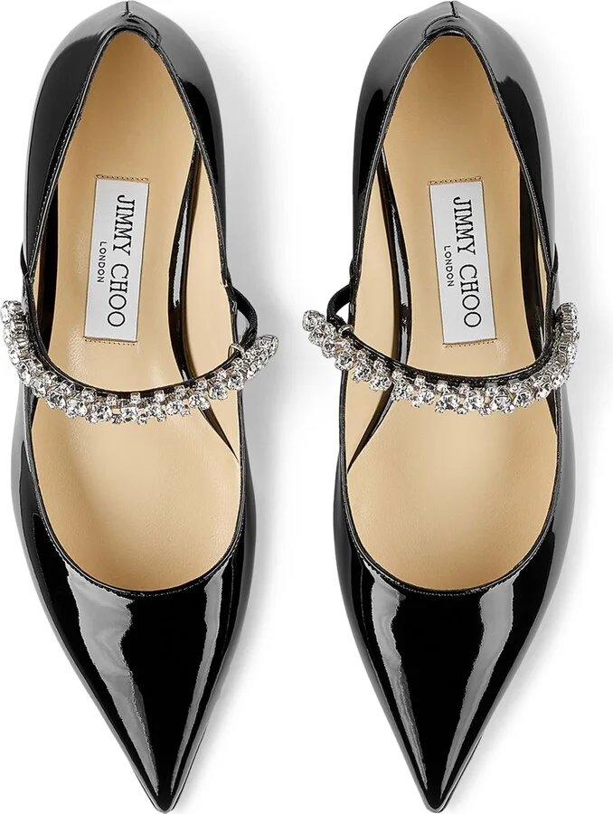 Jimmy Choo Bing 25 Patent Leather Ballet Flats - Image 3