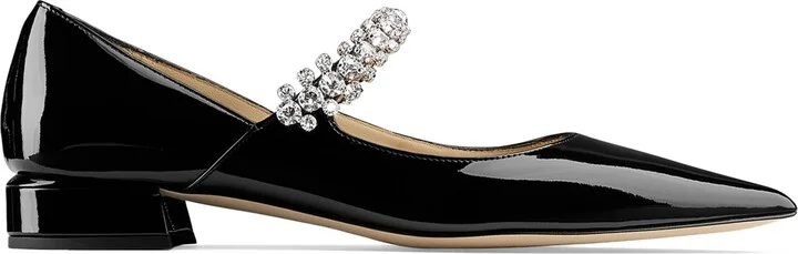 Jimmy Choo Bing 25 Patent Leather Ballet Flats