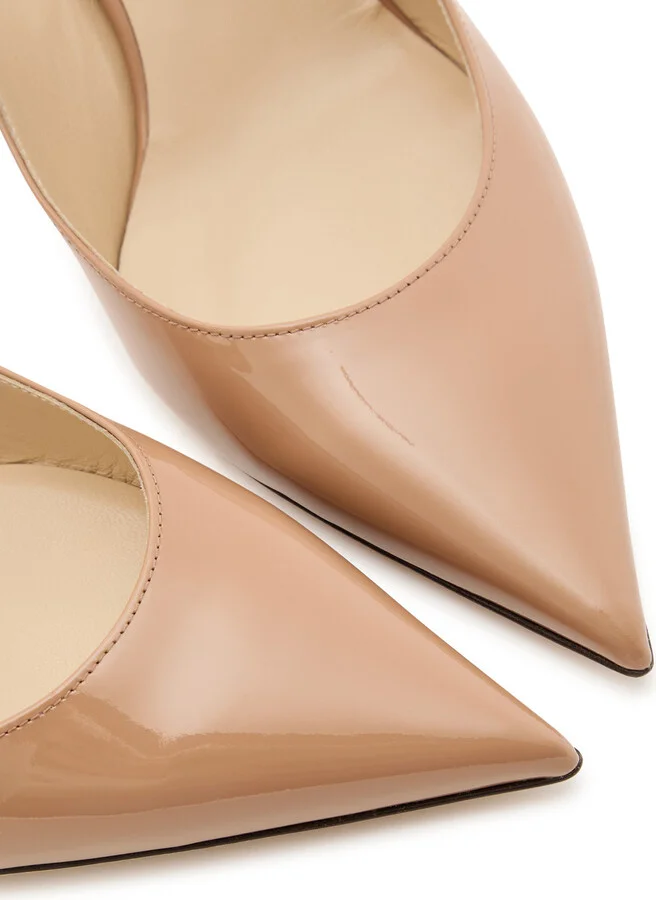 Jimmy Choo Bing 65 Embellished Patent Leather Mules - Image 3