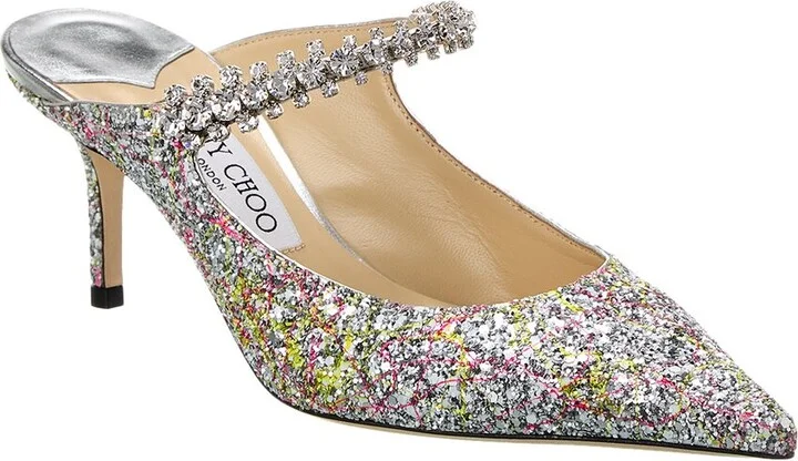 Jimmy Choo Bing 65 Glitter Pump