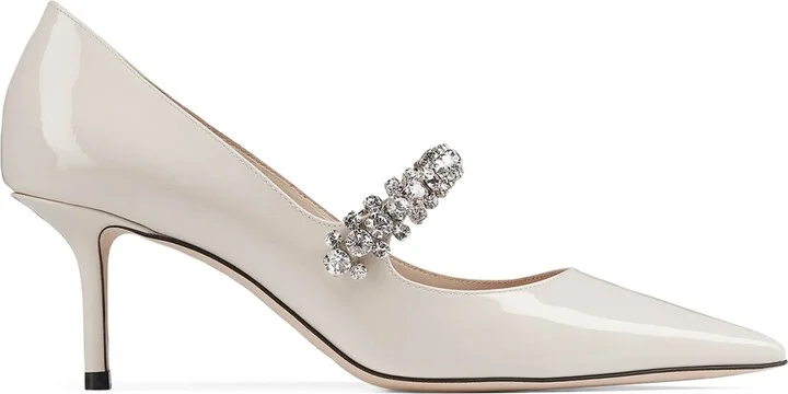Jimmy Choo Bing 65 Leather Embellished Pumps