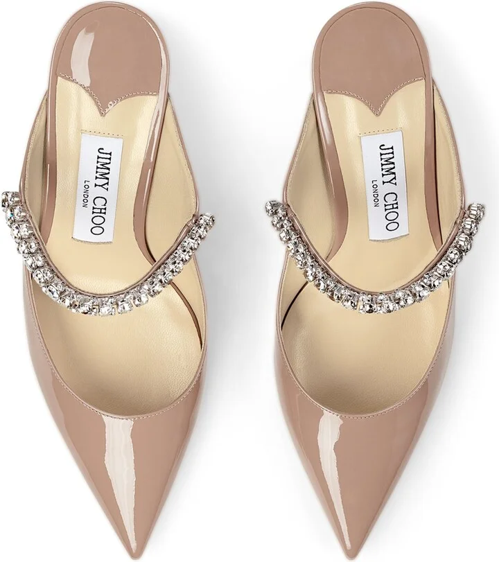 Jimmy Choo Bing 65 Leather Mules - Image 2