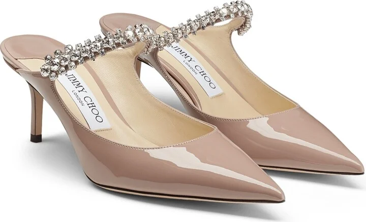 Jimmy Choo Bing 65 Leather Mules - Image 3