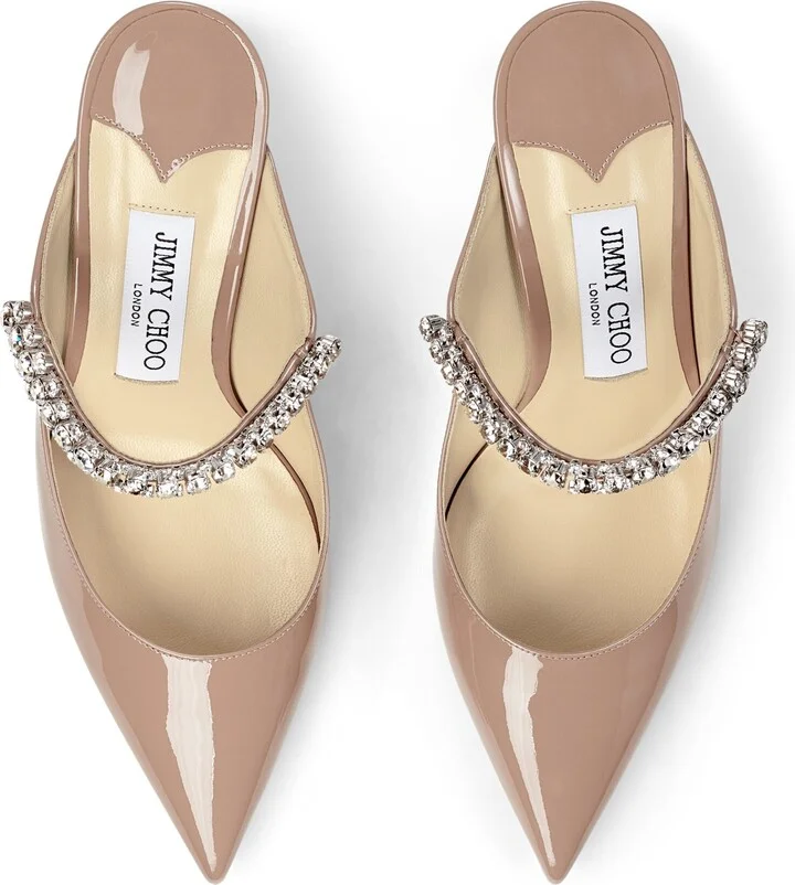 Jimmy Choo Bing 65 Leather Mules - Image 4