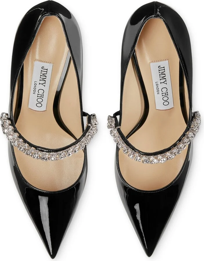 Jimmy Choo Bing 65 Leather Pumps - Image 5