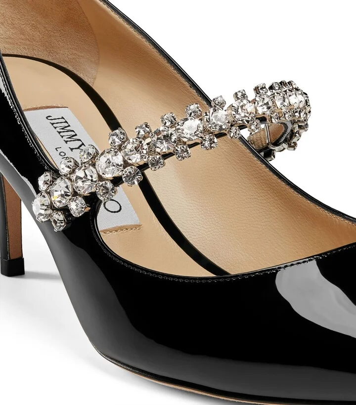 Jimmy Choo Bing 65 Leather Pumps - Image 6