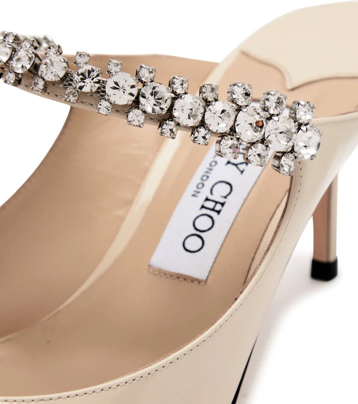Jimmy Choo Bing 65 Patent Leather Mules - Image 4