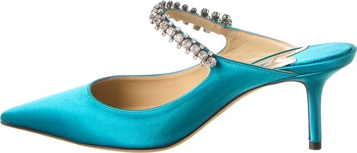 Jimmy Choo Bing 65 Satin Mule - Image 2