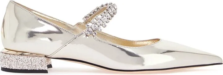 JIMMY CHOO bing flat dã©col