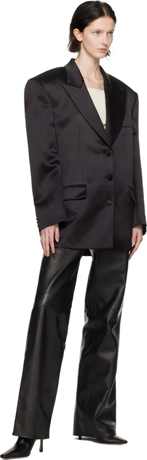 Jimmy Choo Black Agathe 85 Boots - Image 5