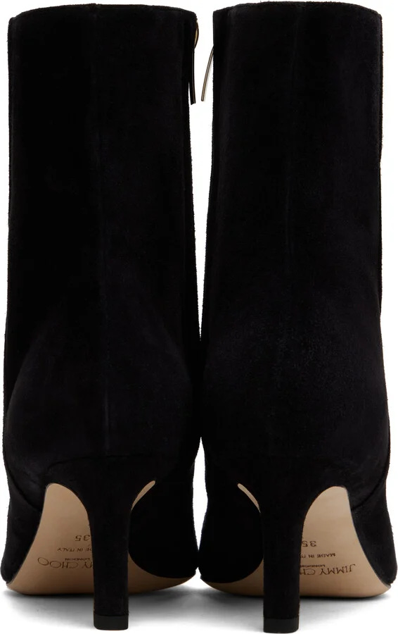 Jimmy Choo Black Alizze AB 65 Boots - Image 2