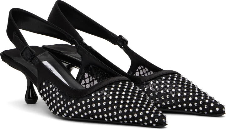 Jimmy Choo Black Amel 50 Heels - Image 4