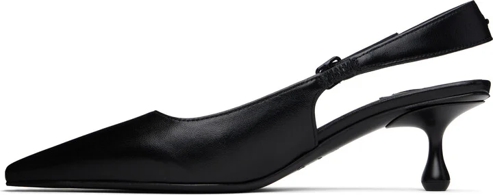 Jimmy Choo Black Amel 50 Heels - Image 3