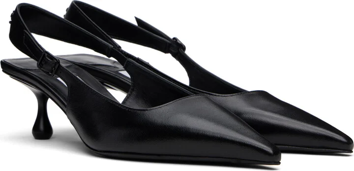 Jimmy Choo Black Amel 50 Heels - Image 4