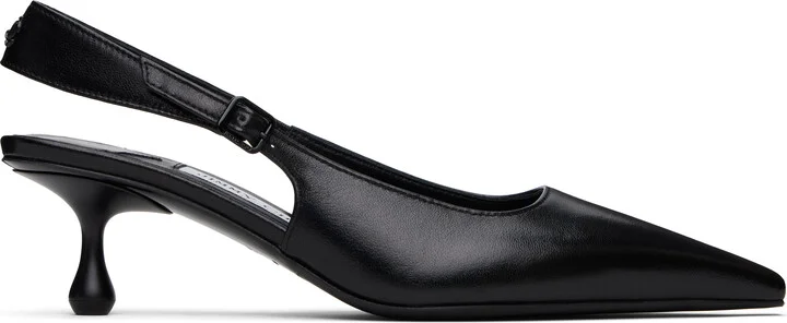 Jimmy Choo Black Amel 50 Heels
