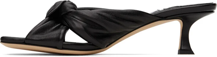 Jimmy Choo Black Avenue 50 Heeled Sandals - Image 3