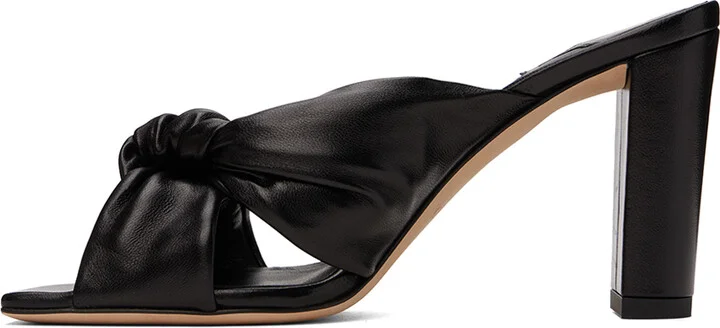 Jimmy Choo Black Avenue 85 Mules - Image 3