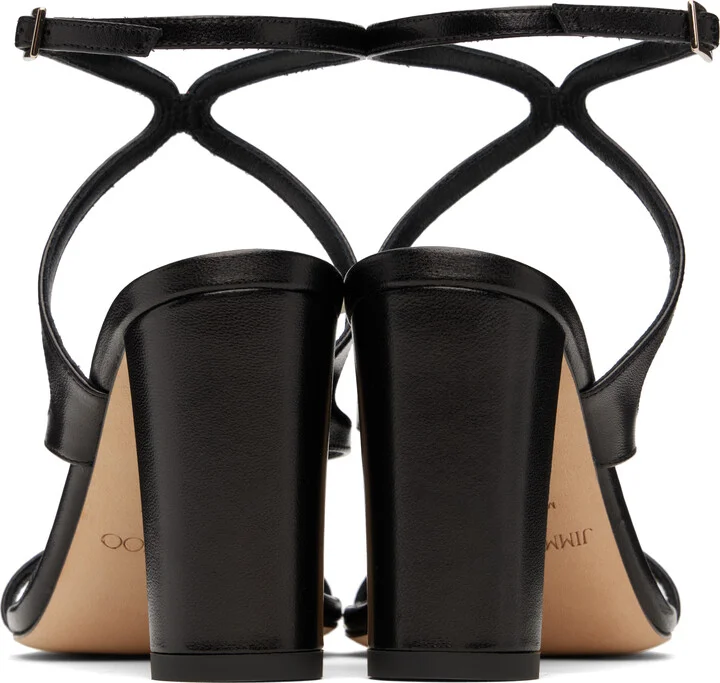 Jimmy Choo Black Azie 85 Heeled Sandals - Image 2