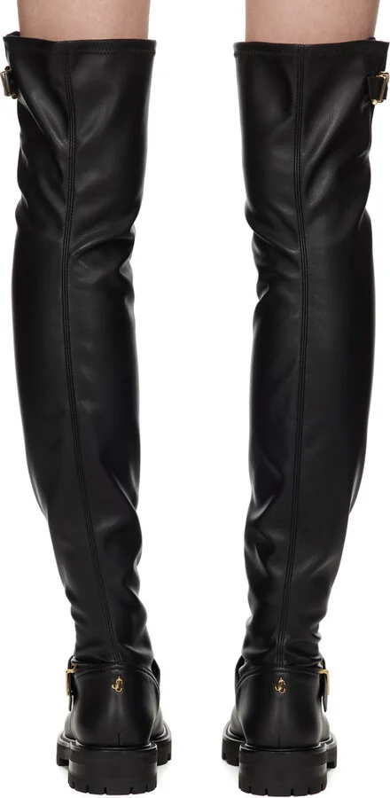 Jimmy Choo Black Biker II Boots - Image 2