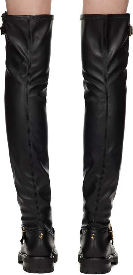 Jimmy Choo Black Biker II Boots - Image 2