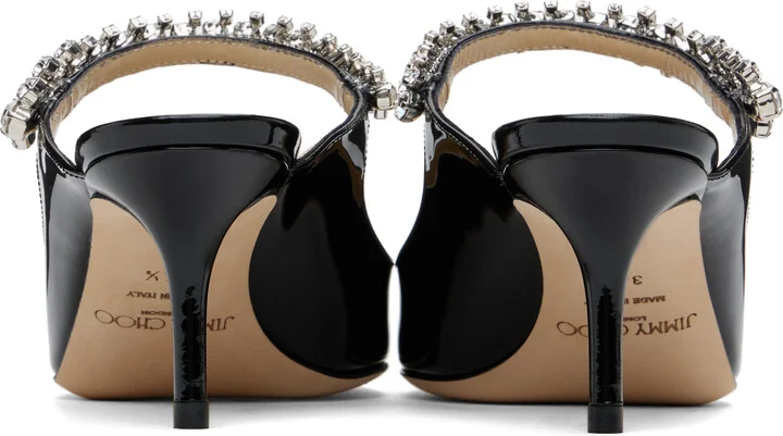 Jimmy Choo Black Bing 65 Heels - Image 2