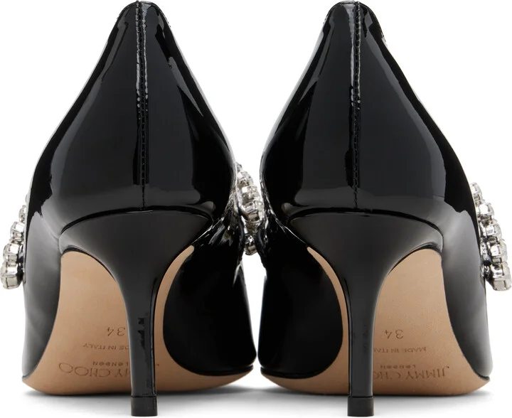 Jimmy Choo Black Bing 65 Heels - Image 2