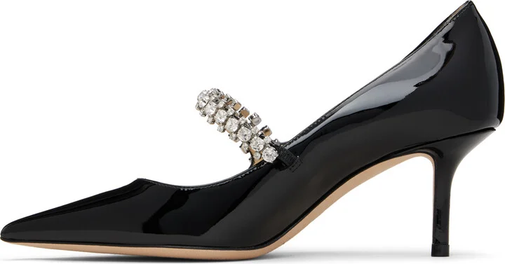 Jimmy Choo Black Bing 65 Heels - Image 3