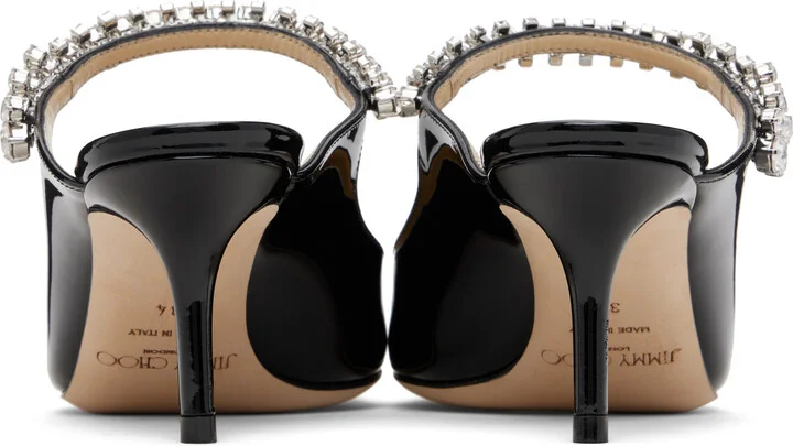 Jimmy Choo Black Bing 65 Mules - Image 2