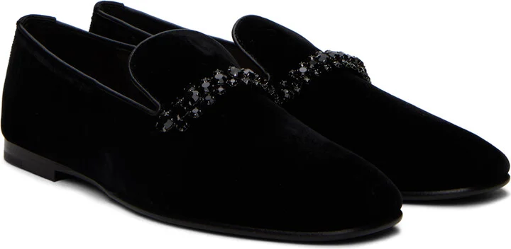 Jimmy Choo Black Bing Loafers - Image 4