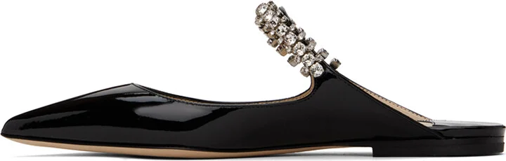 Jimmy Choo Black Bing Mules - Image 3