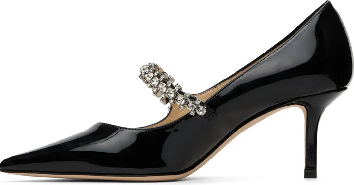 Jimmy Choo Black Bing Pump 65 Heels - Image 3