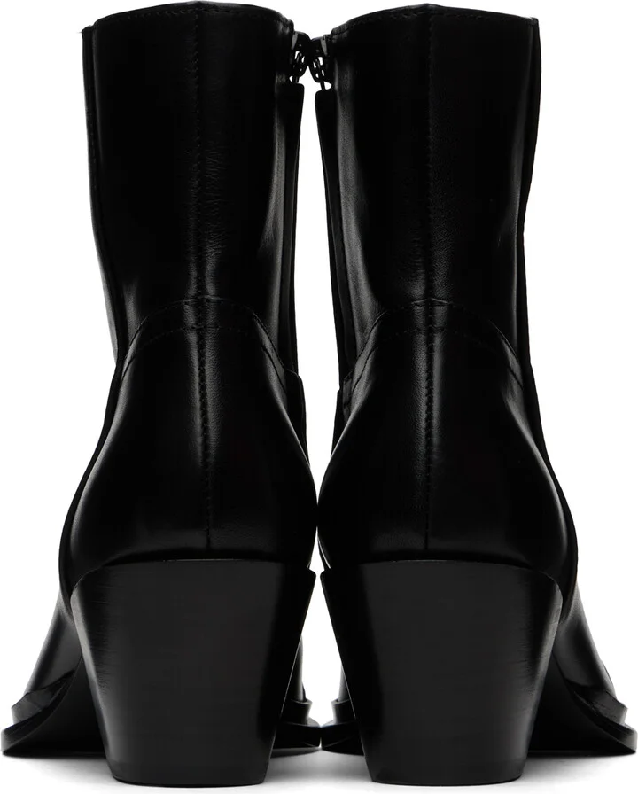 Jimmy Choo Black Cece 60 Boots - Image 2