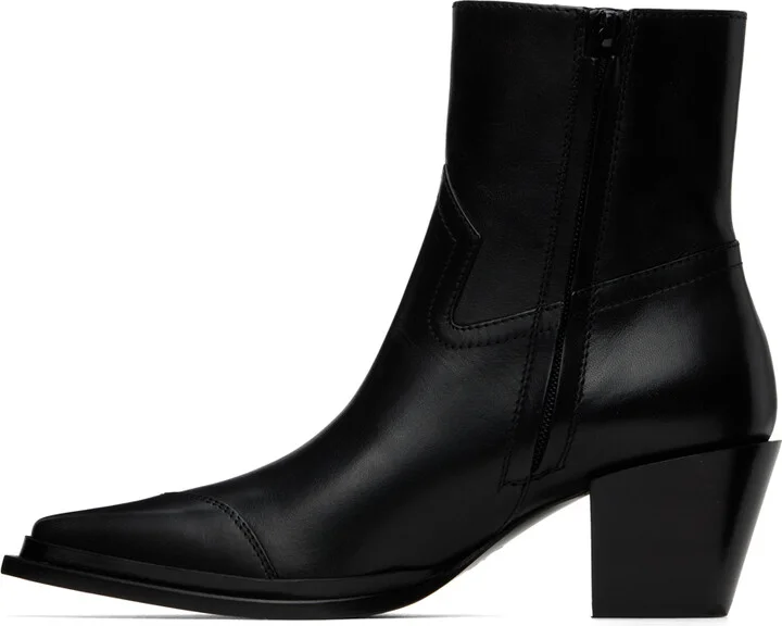 Jimmy Choo Black Cece 60 Boots - Image 3