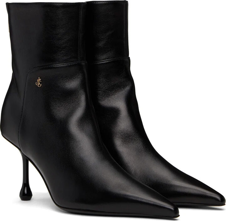 Jimmy Choo Black Cycas 80 Ankle Boots - Image 4